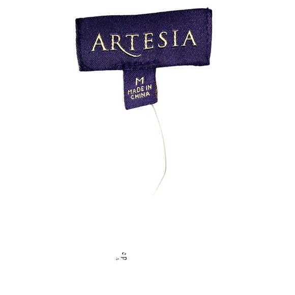 Artesia Lace Trim Green Distressed Tunic Boho Peasant Shirt - Picture 4 of 11